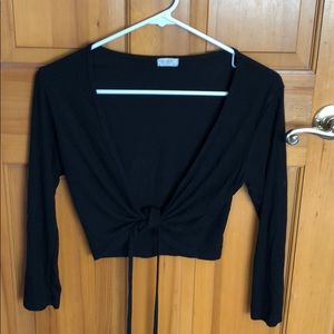 Brandy Melville wrap top